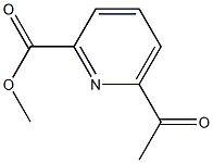 6-Acetyl-2-picolinic acid methyl ester Structure
