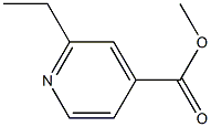 2-Ethyl-isonicotinic acid methyl ester Struktur