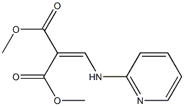 2-(Pyridin-2-ylaminomethylene)-malonic acid dimethyl ester,,结构式