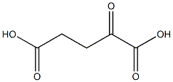 a-KETOGLUTARIC ACID extrapure Structure