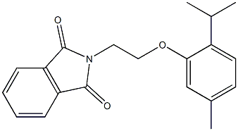  2-[2-(2-isopropyl-5-methylphenoxy)ethyl]-1H-isoindole-1,3(2H)-dione