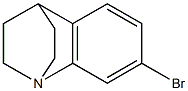 7-bromo-3,4-dihydro-2H-1,4-ethanoquinoline Struktur