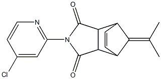  4-(4-chloro-2-pyridinyl)-10-(1-methylethylidene)-4-azatricyclo[5.2.1.0~2,6~]dec-8-ene-3,5-dione