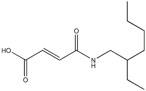 4-[(2-ethylhexyl)amino]-4-oxo-2-butenoic acid Structure