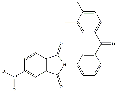 2-[3-(3,4-dimethylbenzoyl)phenyl]-5-nitro-1H-isoindole-1,3(2H)-dione