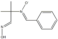 2-[benzylidene(oxido)amino]-2-methylpropanal oxime|