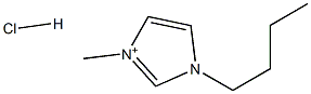 1-butyl-3-methylimidazolium hydrochloride Structure