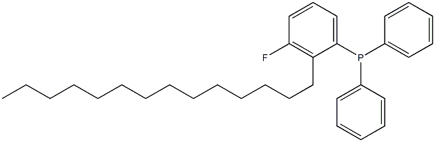 十四烷基三苯基氟化膦 结构式