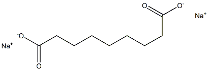 癸二酸双钠盐, , 结构式