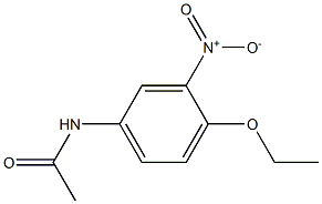 3-NITRO-4-ETHOXY-N-ACETYLANILINE Struktur
