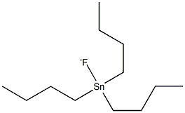 Tributylzinnfluorid,,结构式