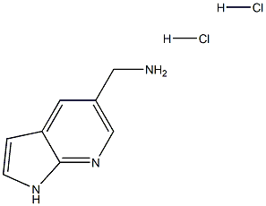 (1H-Pyrrolo[2,3-b]pyridin-5-yl)methylaminedihydrochloride