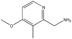 (4-Methoxy-3-methylpyridin-2-yl)methylamine Structure