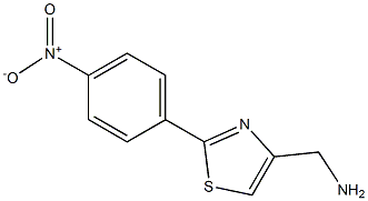 [2-(4-Nitrophenyl)thiazol-4-yl]methylamine Structure