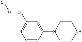 4-(2-Chloropyridin-4-yl)piperazinehydrochloride Struktur