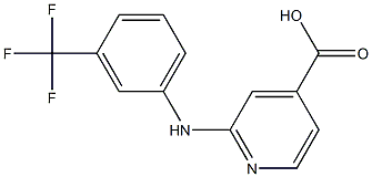  2-{[3-(trifluoromethyl)phenyl]amino}pyridine-4-carboxylic acid