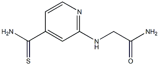 2-{[4-(aminocarbonothioyl)pyridin-2-yl]amino}acetamide