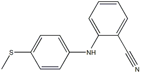 2-{[4-(methylsulfanyl)phenyl]amino}benzonitrile