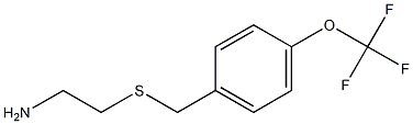 2-{[4-(trifluoromethoxy)benzyl]thio}ethanamine