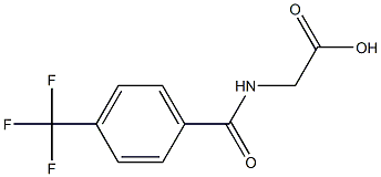  2-{[4-(trifluoromethyl)phenyl]formamido}acetic acid