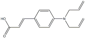  3-{4-[bis(prop-2-en-1-yl)amino]phenyl}prop-2-enoic acid