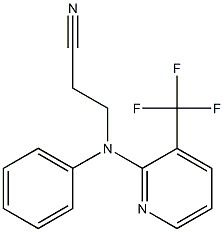 3-{phenyl[3-(trifluoromethyl)pyridin-2-yl]amino}propanenitrile