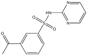 3-acetyl-N-(pyrimidin-2-yl)benzene-1-sulfonamide