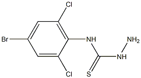 3-amino-1-(4-bromo-2,6-dichlorophenyl)thiourea|