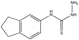 3-amino-1-2,3-dihydro-1H-inden-5-ylthiourea Struktur