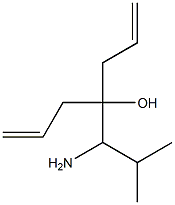 4-(1-amino-2-methylpropyl)-1,6-heptadien-4-ol