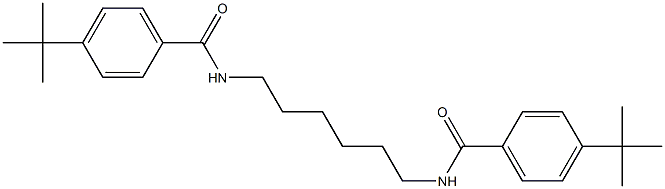 4-(tert-butyl)-N-(6-{[4-(tert-butyl)benzoyl]amino}hexyl)benzamide