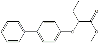 methyl 2-([1,1'-biphenyl]-4-yloxy)butanoate|