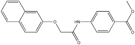 methyl 4-{[2-(2-naphthyloxy)acetyl]amino}benzoate