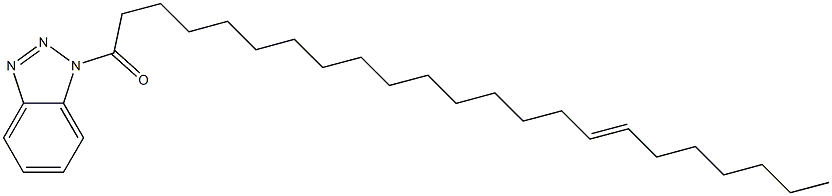 1-(1-Oxo-16-tricosenyl)-1H-benzotriazole,,结构式