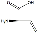 (2R)-2-Amino-2-methyl-3-butenoic acid 结构式