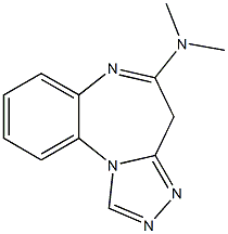 5-(Dimethylamino)-4H-[1,2,4]triazolo[4,3-a][1,5]benzodiazepine