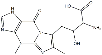  2-Amino-3-hydroxy-4-(4,6-dimethyl-9-oxo-4,9-dihydro-1H-imidazo[1,2-a]purine-7-yl)butyric acid