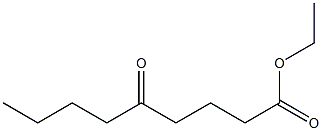 5-Ketopelargonic acid ethyl ester Struktur