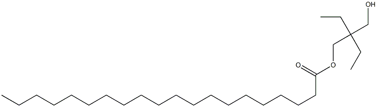 Icosanoic acid 2-ethyl-2-(hydroxymethyl)butyl ester 结构式