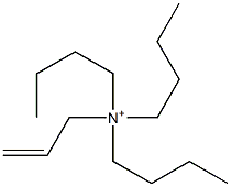 N,N-Dibutyl-N-(2-propenyl)-1-butanaminium Struktur