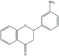 3'-Aminoflavanone 结构式