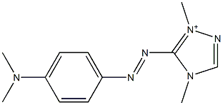 5-[[4-(Dimethylamino)phenyl]azo]-1,4-dimethyl-4H-1,2,4-triazol-1-ium