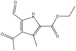 3-Methyl-4-acetyl-5-formyl-1H-pyrrole-2-carboxylic acid ethyl ester|