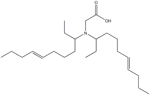 N,N-Di(7-undecen-3-yl)glycine,,结构式