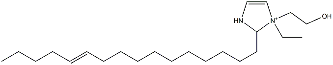 1-Ethyl-2-(11-hexadecenyl)-1-(2-hydroxyethyl)-4-imidazoline-1-ium