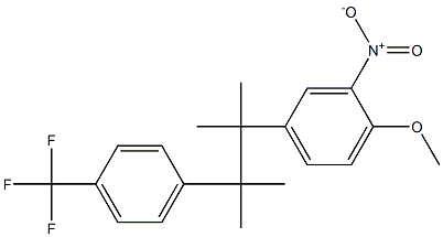 2,3-Dimethyl-2-(4-trifluoromethylphenyl)-3-(4-methoxy-3-nitrophenyl)butane|