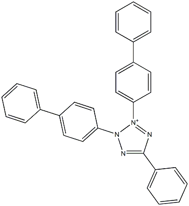2,3-Bis(4-biphenylyl)-5-phenyl-2H-tetrazol-3-ium