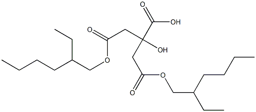 3-(2-Ethylhexyloxycarbonyl)-2-(2-ethylhexyloxycarbonylmethyl)-2-hydroxypropionic acid