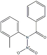 N-Nitro-N-(2-methylphenyl)benzamide 结构式