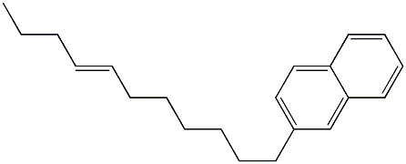 2-(7-Undecenyl)naphthalene 结构式